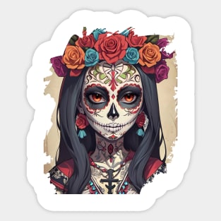 Mexican-Muerte Sticker